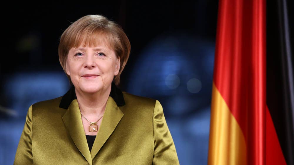 German Chancellor Angela Merkel.