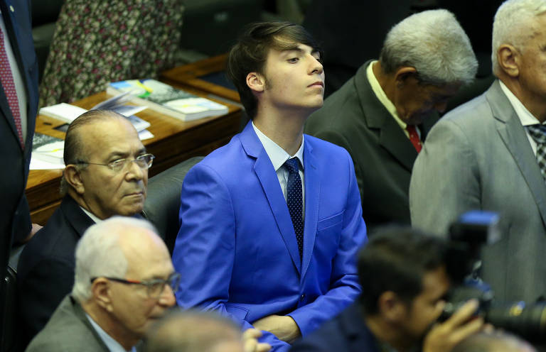 Renan Bolsonaro, youngest son of Brazilian President Jair Bolsonaro.