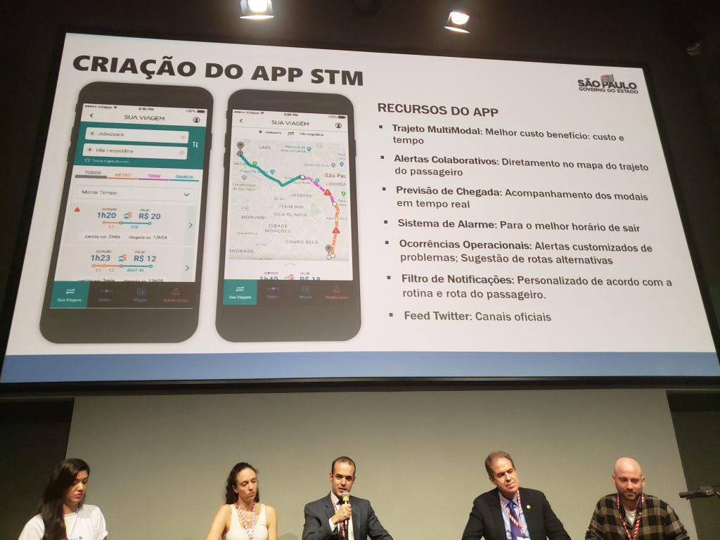The App, provisionally called STM App, was introduced this week at the Summit Tembici event.