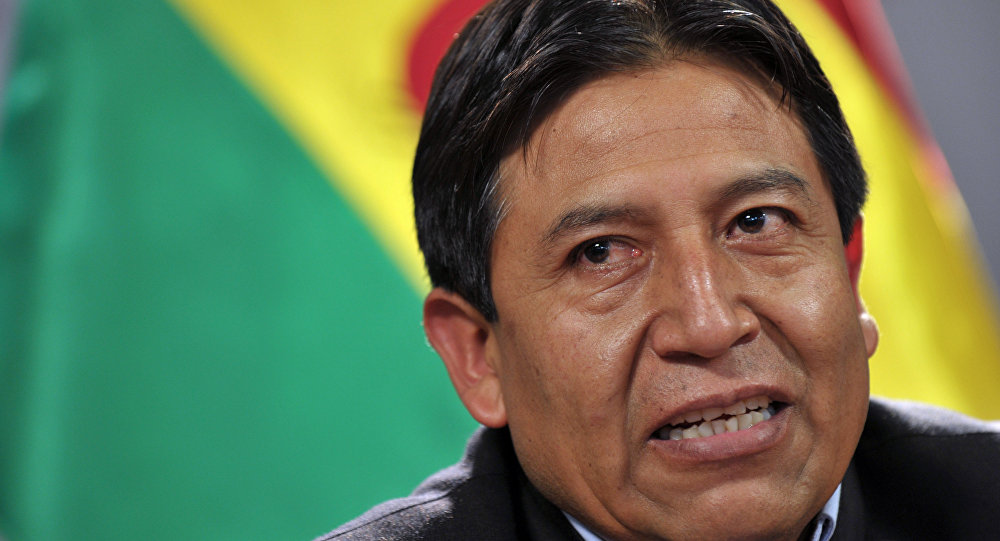 Former Foreign Minister David Choquehuanca, who like Morales belongs to the indigenous people of the Aymara, is running as vice-presidential candidate.