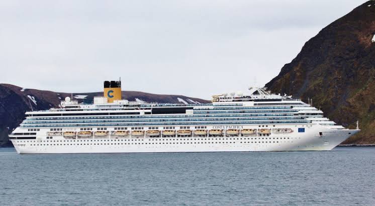 The Costa Pacifica will arrive in Rio on January 15th.