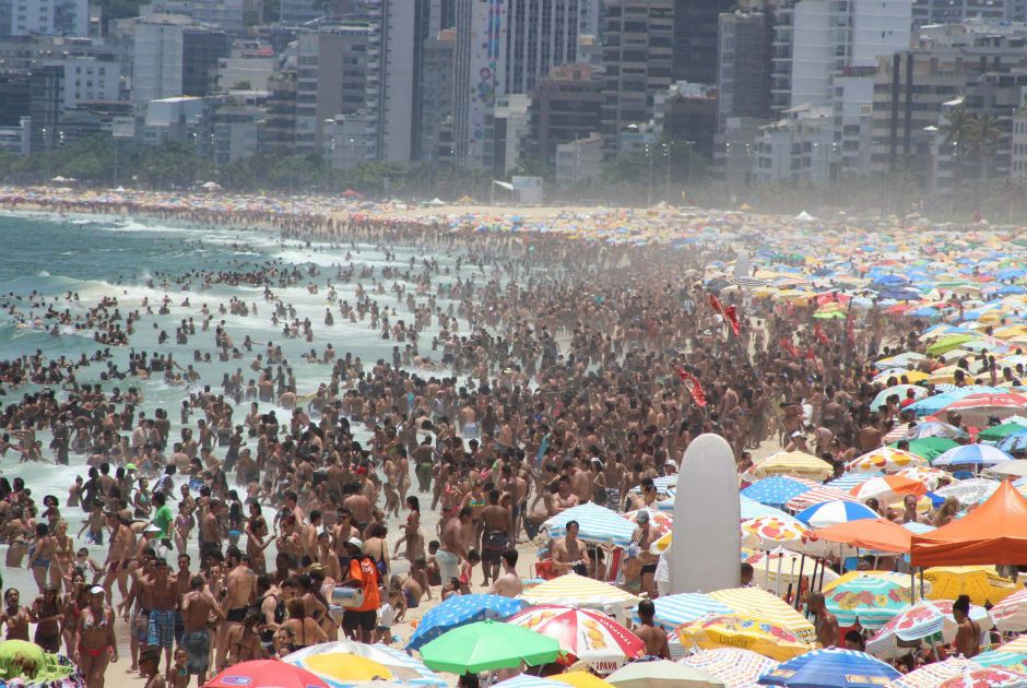 Record heat in Rio de Janeiro