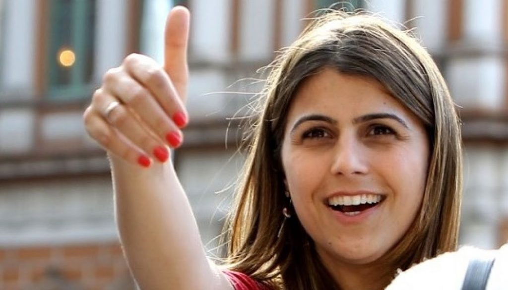 Porto Alegre has Manuela d'Ávila (PCdoB) as the left's main name. (Photo internet reproduction)