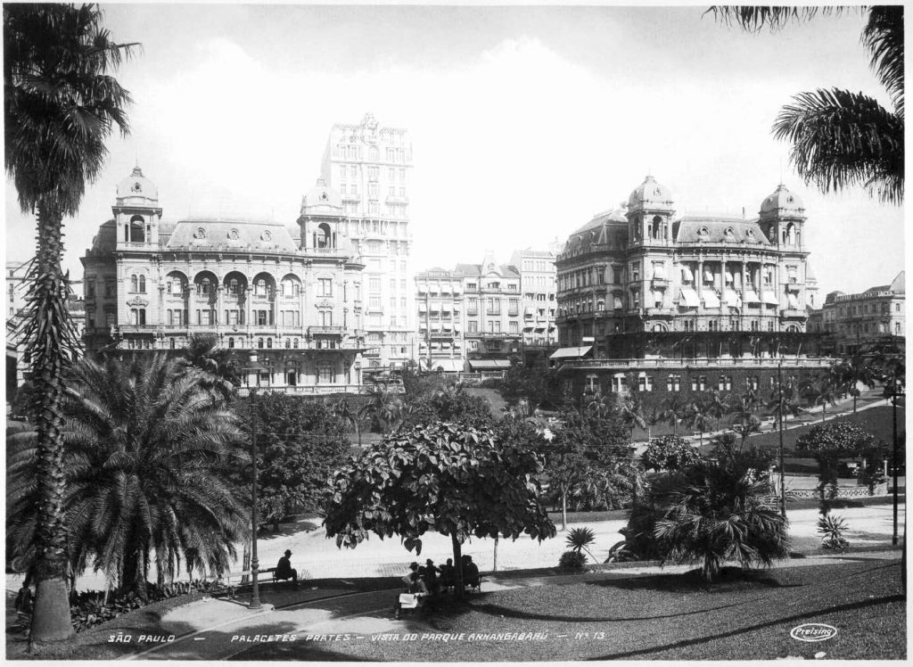 This is what the center of São Paulo looked like not so long ago. (Photo internet reproduction)