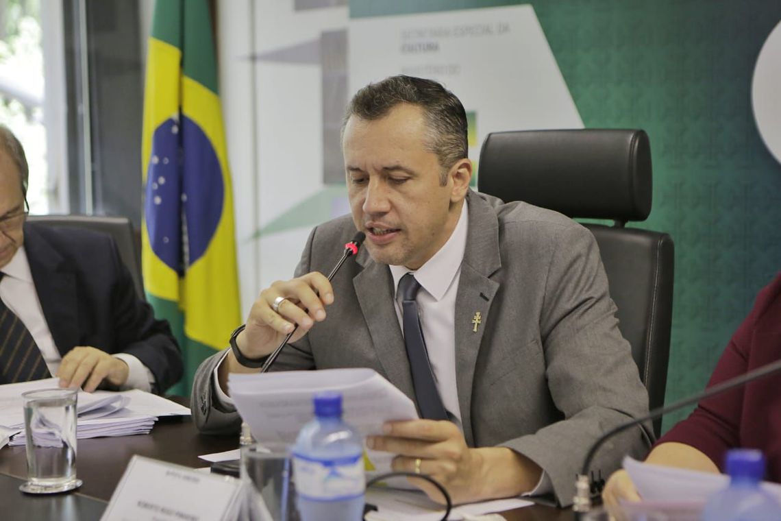 Roberto Alvim, appointed by President Bolsonaro to be Brazil's Culture Secretary paraphrased Nazi Propaganda Minister, Goebbels, during official speech