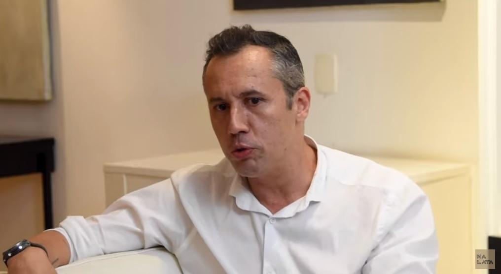 Former Secretary of Culture, Roberto Alvim.