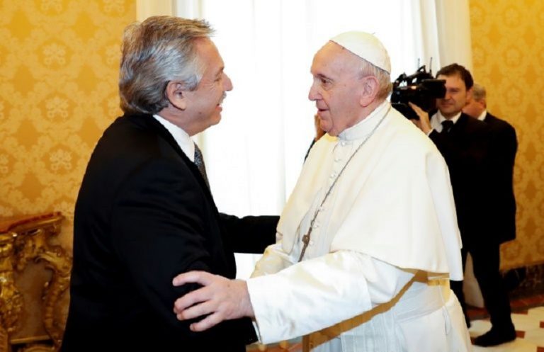 Alberto Fernández Says Pope Will Help Renegotiate IMF Debt