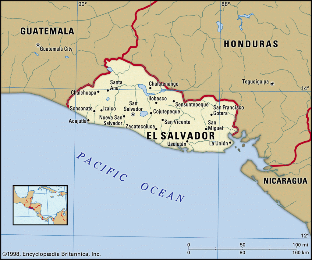 El Salvador is located in Central America.