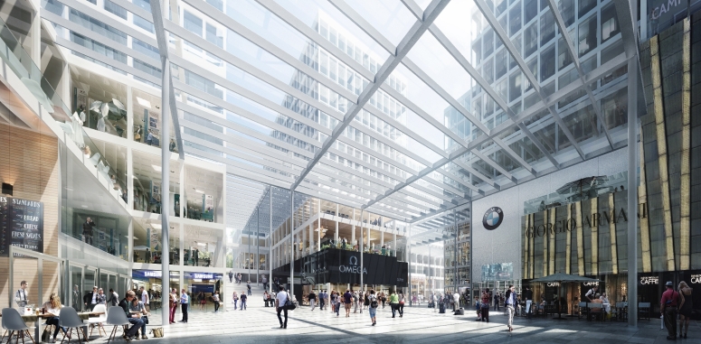 In its home town of Zurich, a huge real estate project called "The Circle" is currently being built, which will become a second city center.