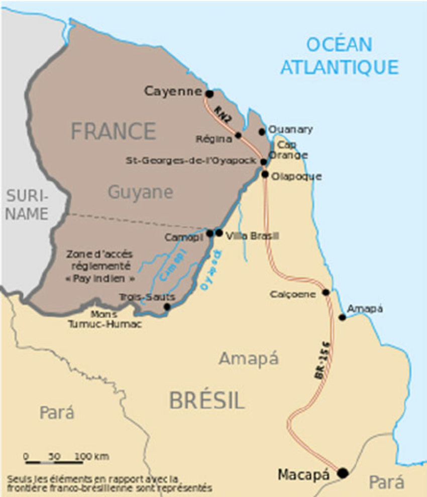 According to a Brazilian armed forces crisis scenario, Venezuela and France are the greatest threats for the next 20 years.