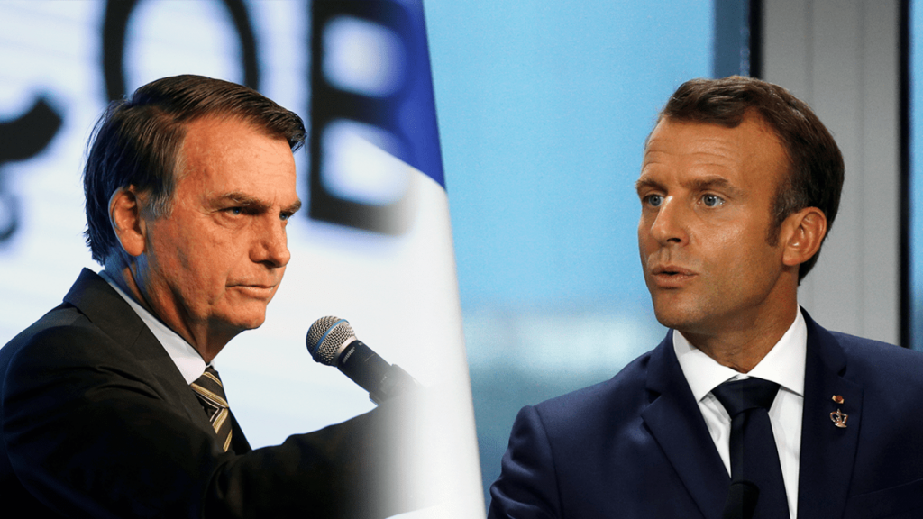 France became a target for the Brazilian military after its president Macron introduced the idea of an international statute for the protection of the Amazon in late August 2019.