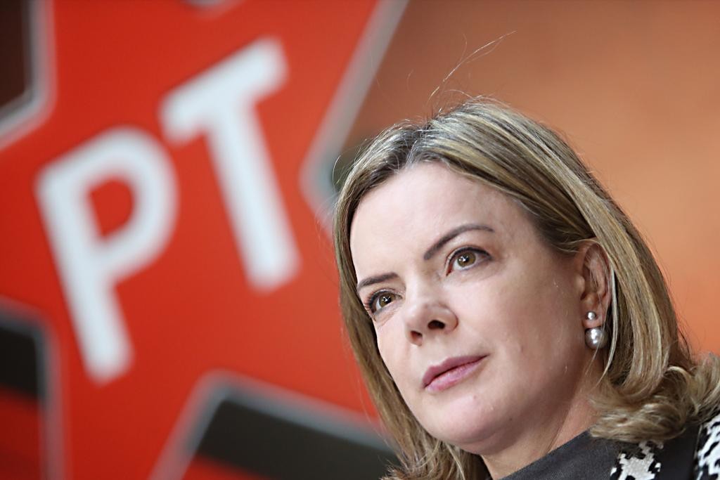Federal Deputy Gleisi Hoffmann, PT's national president.