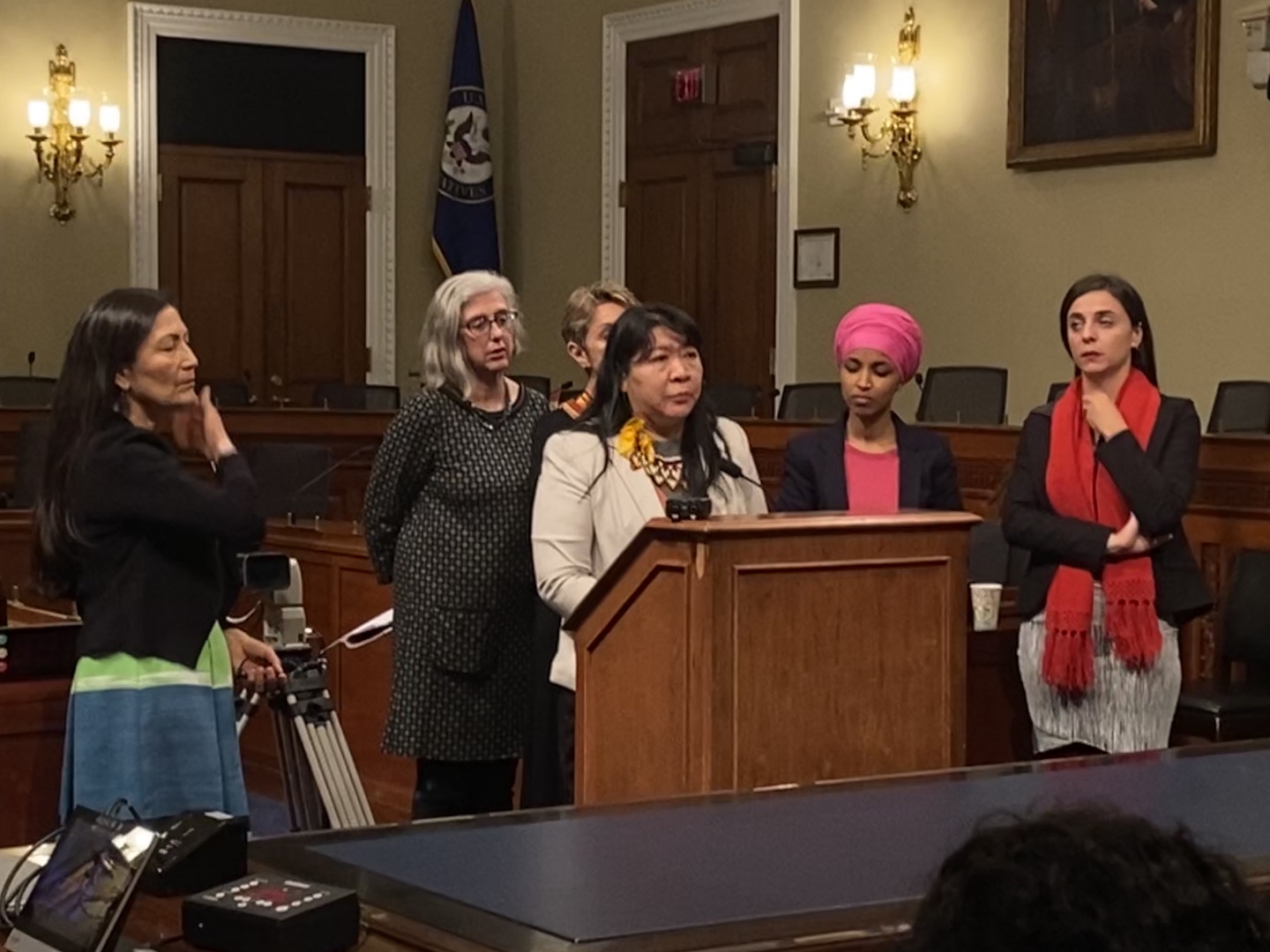 Brazil,Joenia Wapichana along with two other Brazilian lawmakers speak before US representatives this week in Washington.