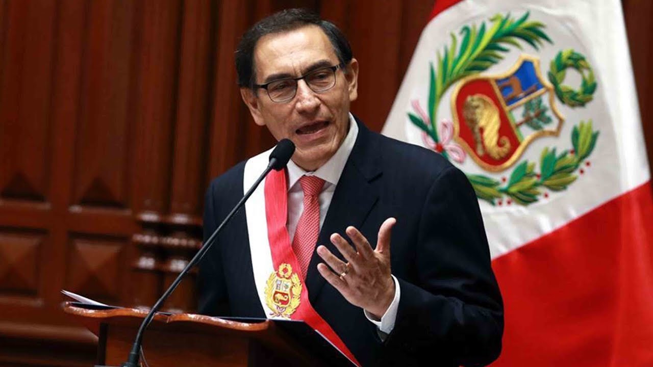 Peru's President Martín Vizcarra.