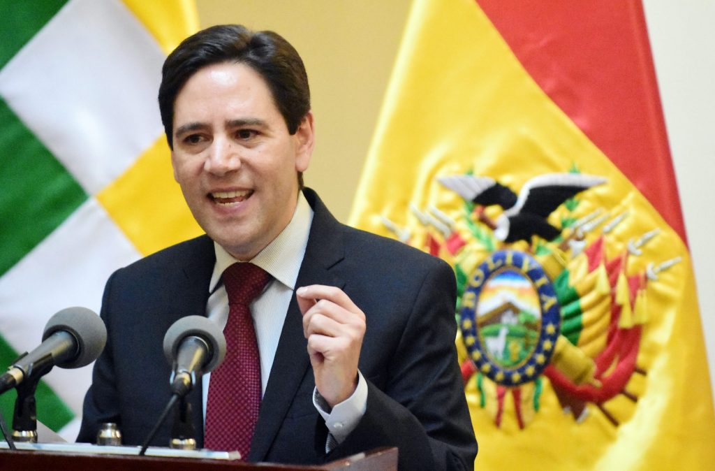 The president of the Electoral Court of Bolivia, Salvador Romero.