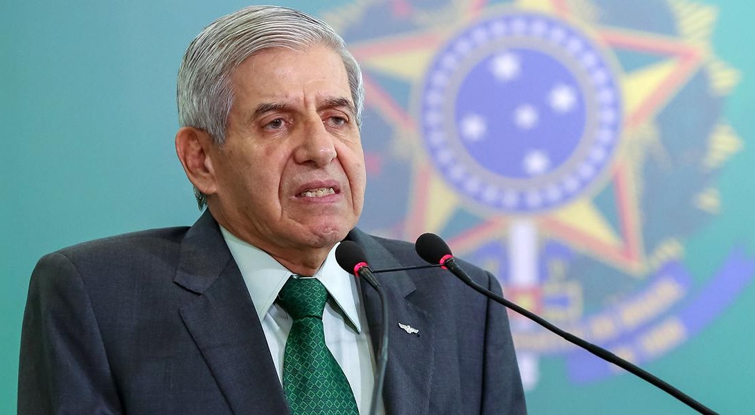 Minister of the Office of Institutional Security, Augusto Heleno.