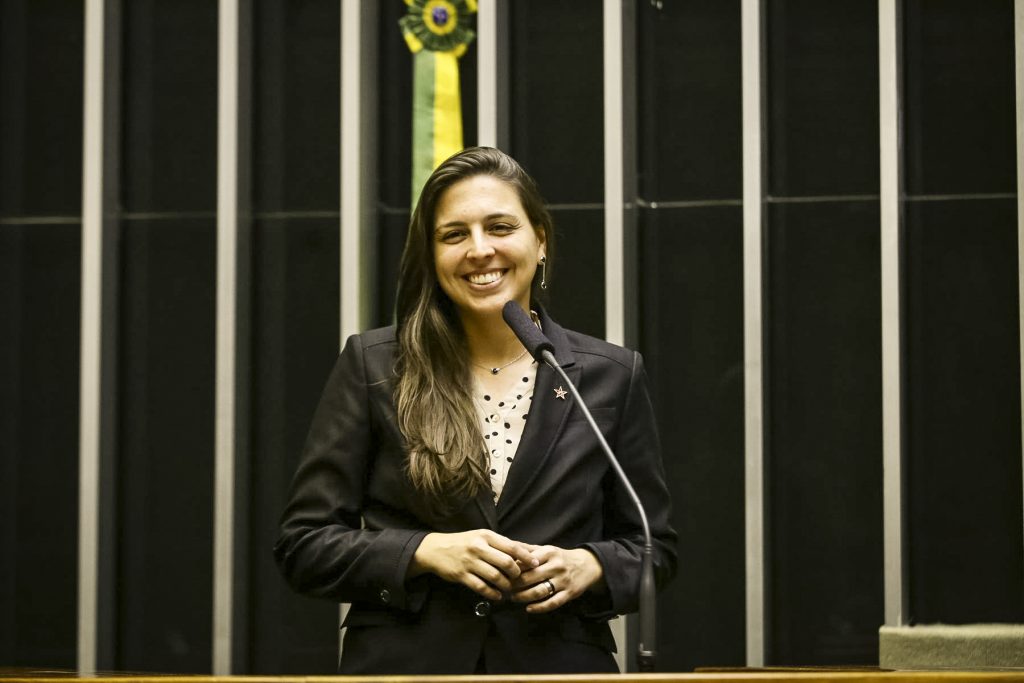 Federal Deputy Natália Bonavides.