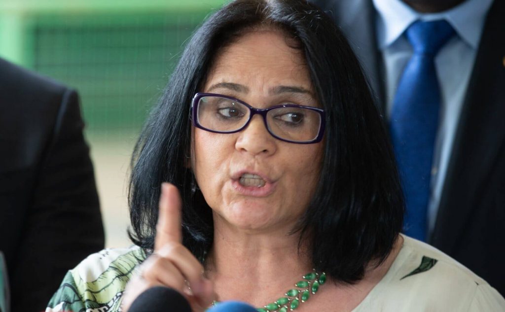 Brazilian Minister of Women, Family, and Human Rights, Pastor Damares Alves.