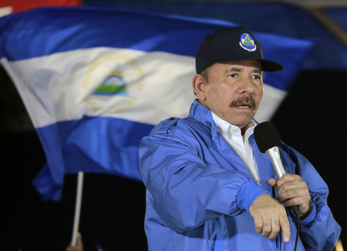 Nicaragua's President Daniel Ortega.