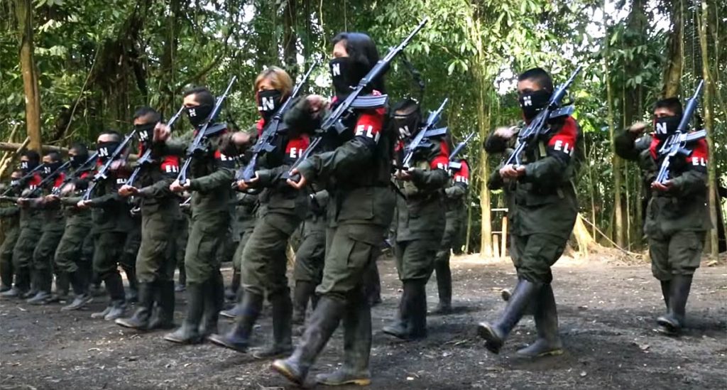 The National Liberation Army guerrilla group (ELN) in Colombia has been conducting a nationwide military strike. The strike has been announced to last 72 hours and is to take place from February 14th to 17th.