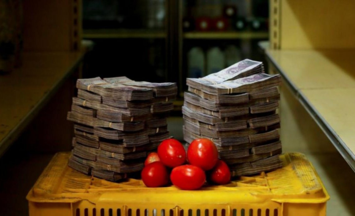 The price of food was multiplied by 80 last year and that of health-related products by 180.