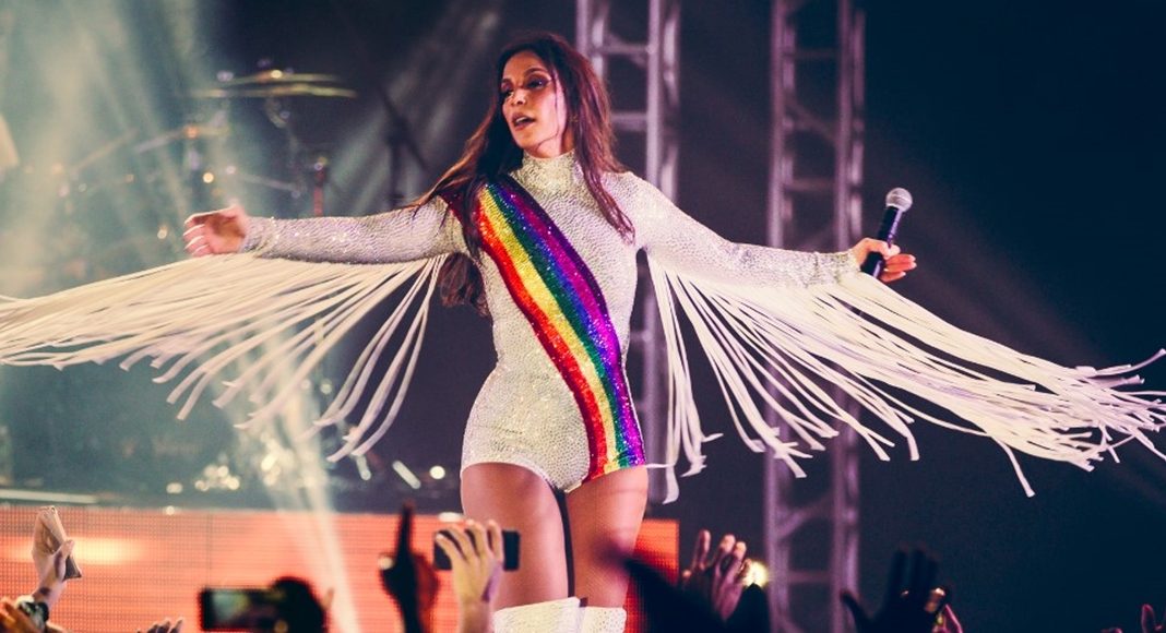 Brazilian singer Ivete Sangalo.