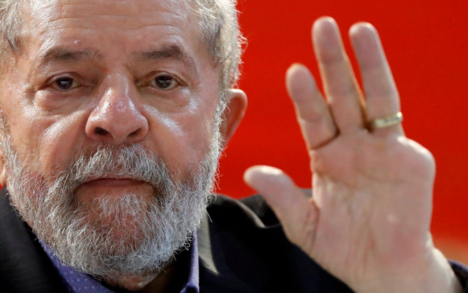 Former Brazilian President Luiz Inácio Lula da Silva.