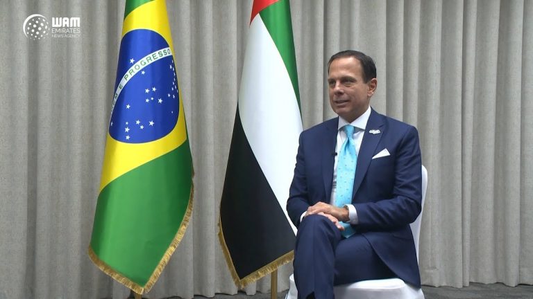 São Paulo Governor Doria Calls Trade Promotion Office in Dubai “Strategic “Decision”