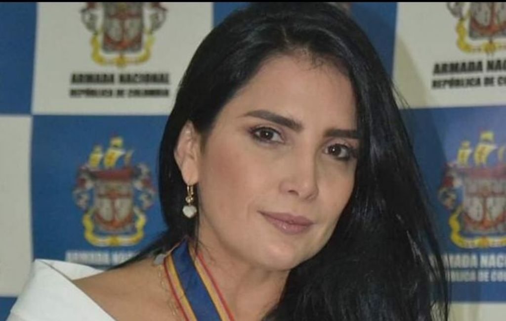 Former Colombian senator Aída Merlano.