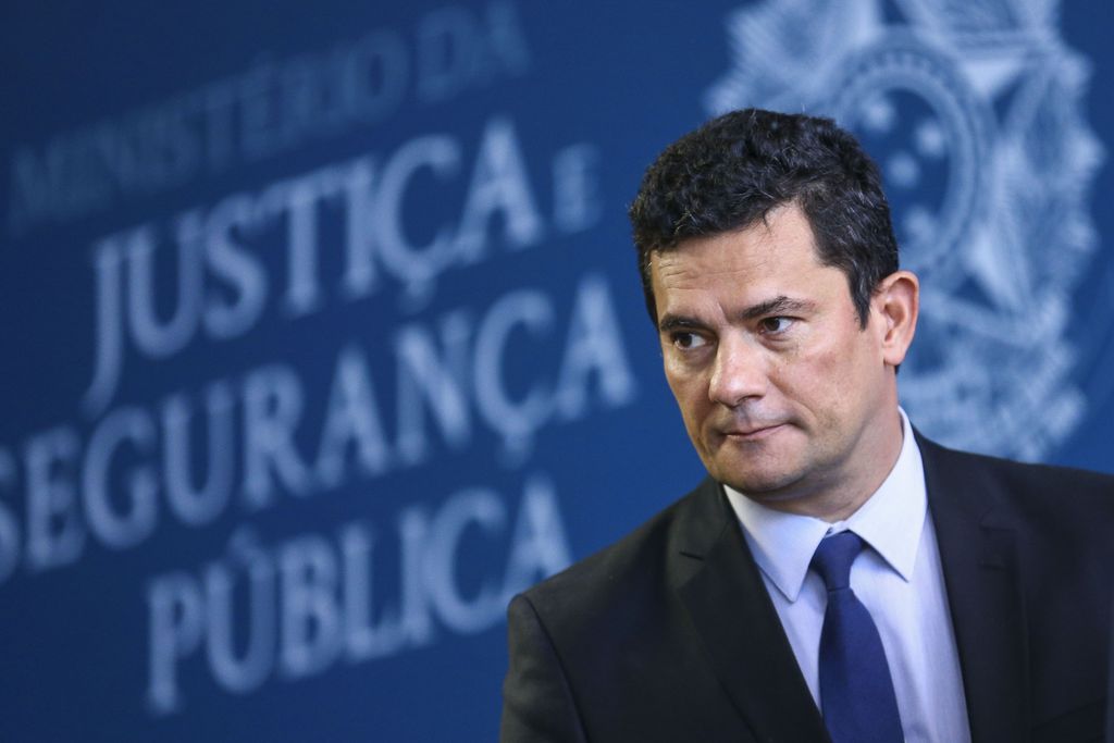 Brazilian Minister of Justice and Public Safety, Sérgio Moro.