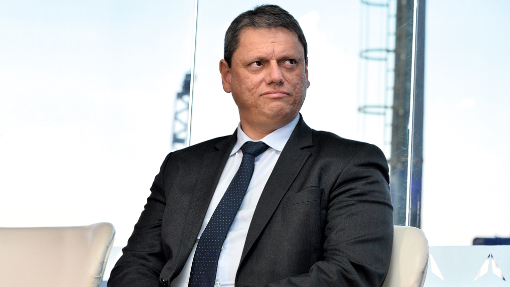 Brazilian Infrastructure Minister Tarcísio Gomes de Freitas.