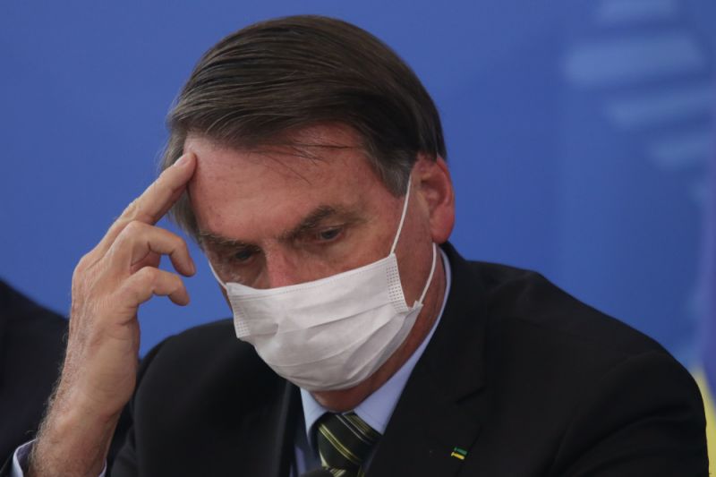 President Jair Bolsonaro said on Friday that he may undergo a third test to determine if he is infected by the novel coronavirus and mentioned the chance that he had already been infected.