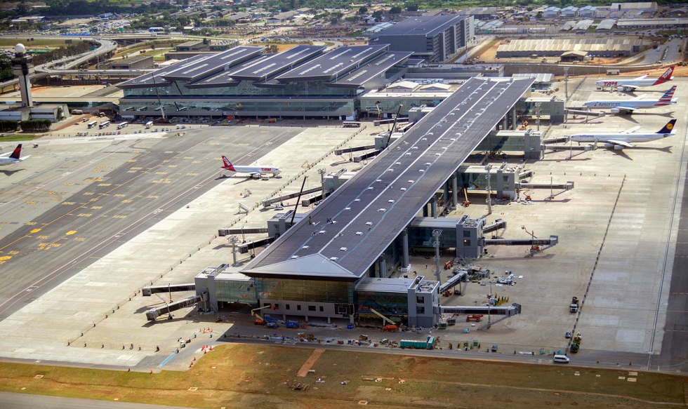 GRU Airport in Guarulhos, São Paulo.