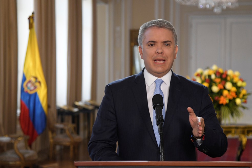 Colombian President Iván Duque.
