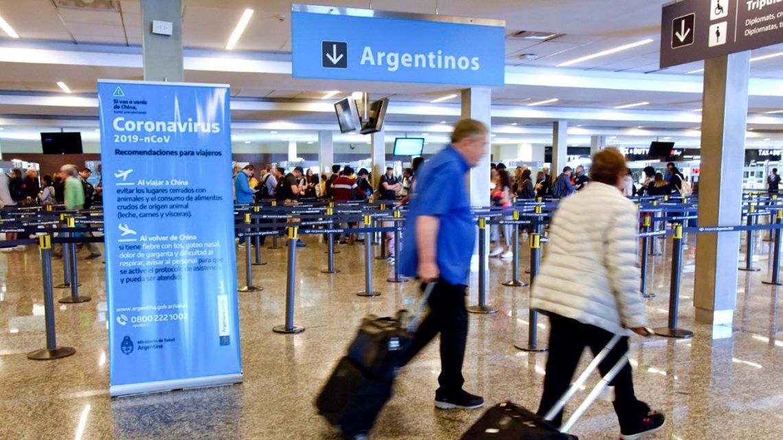 The infected man recently made a stopover flight in Italy, a country that already counts over 2,000 people infected.