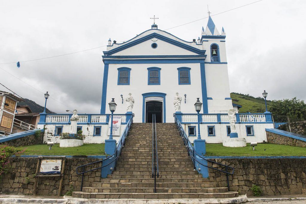 Nossa Senhora D'ajuda Church in Ilhabela.