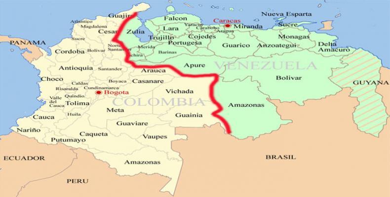 The over 2,200-kilometer border with Venezuela was from the outset one of the Colombian authorities' greatest concerns.