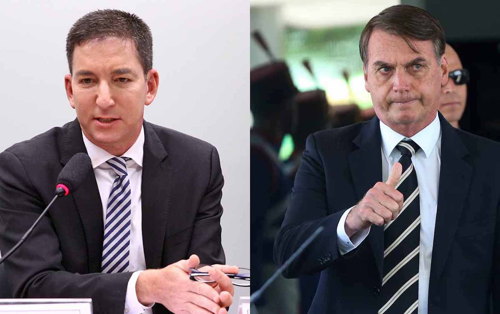 In January the federal government accused Glenn Greenwald of cybercrimes