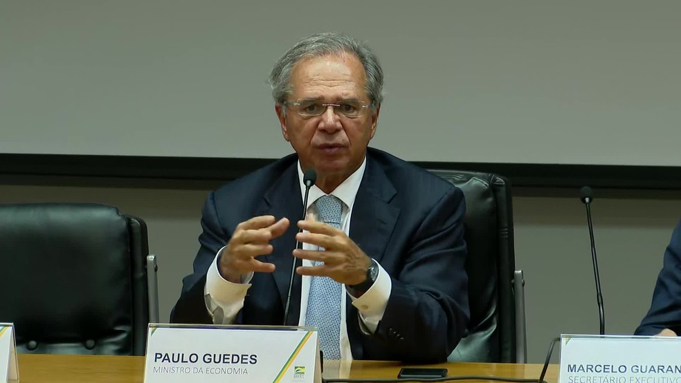 Brazilian Minister of Economy, Paulo Guedes.