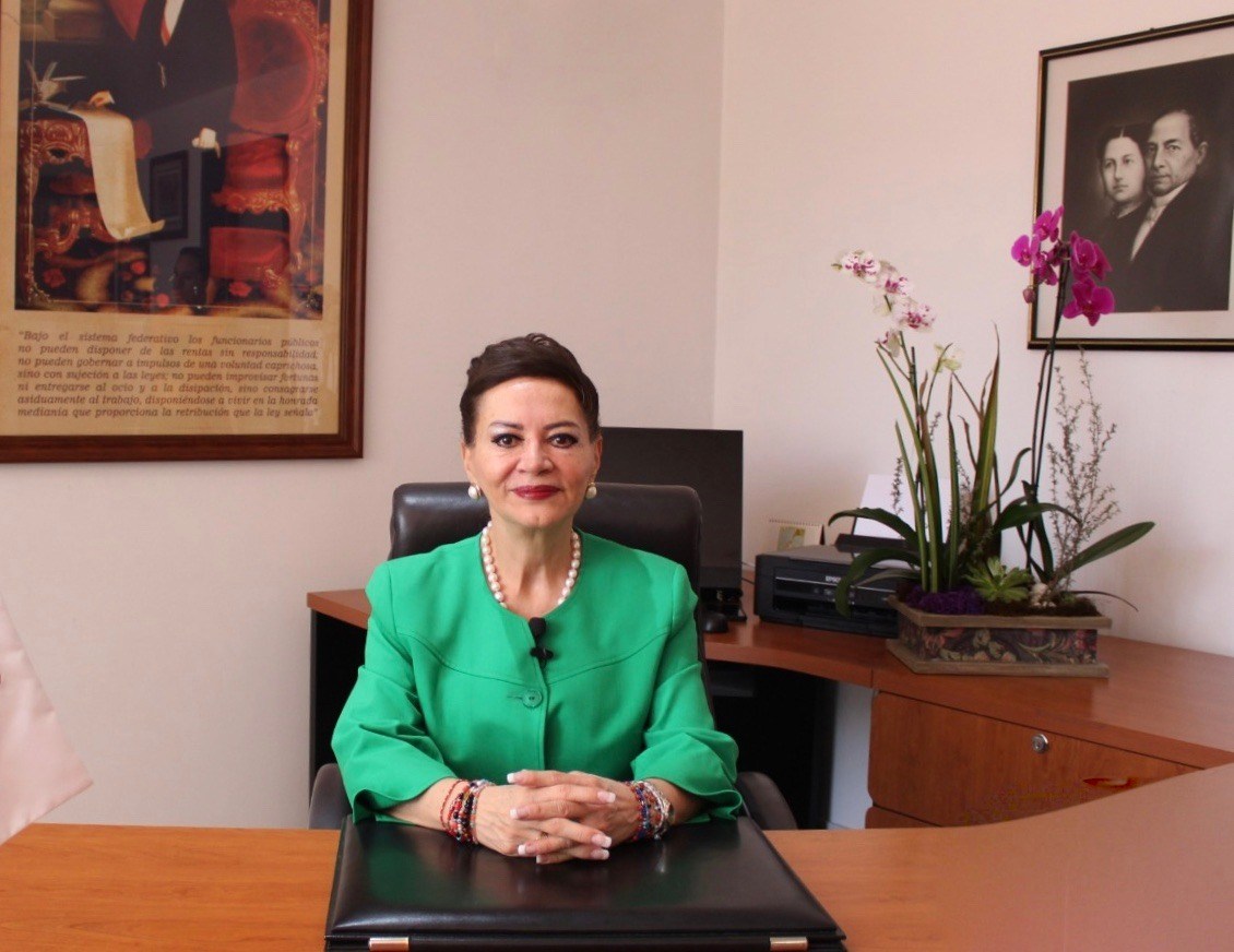 Chief Justice of the Regional Court of Oaxaca, Elizabeth Franco Cervantes.