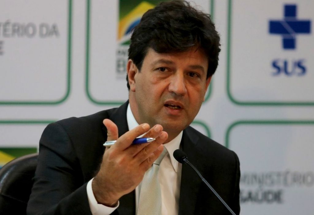 Brazilian Health Minister Luiz Henrique Mandetta.