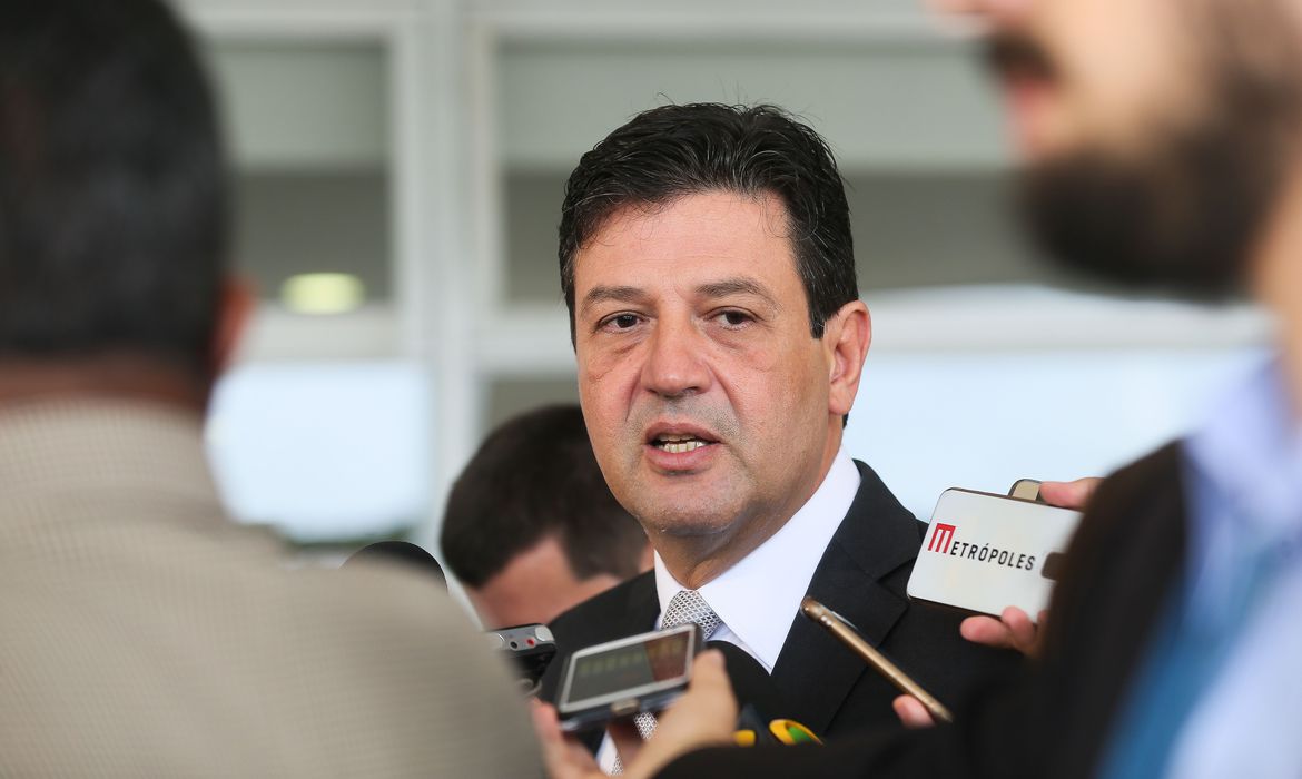 Brazilian Health Minister Luiz Henrique Mandetta.