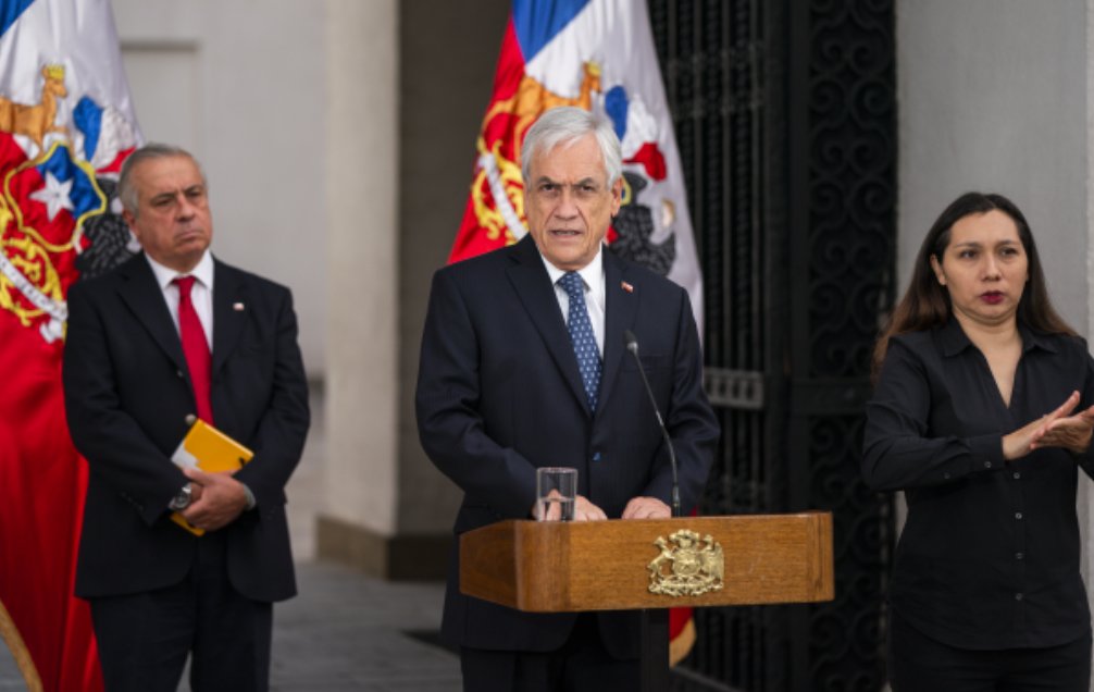 Sebastián Piñera, President of the Republic of Chile.