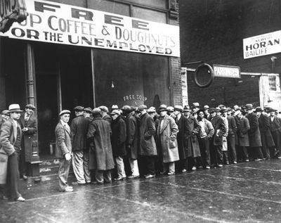 Nobody wants another Great Depression. (Photo internet reproduction)