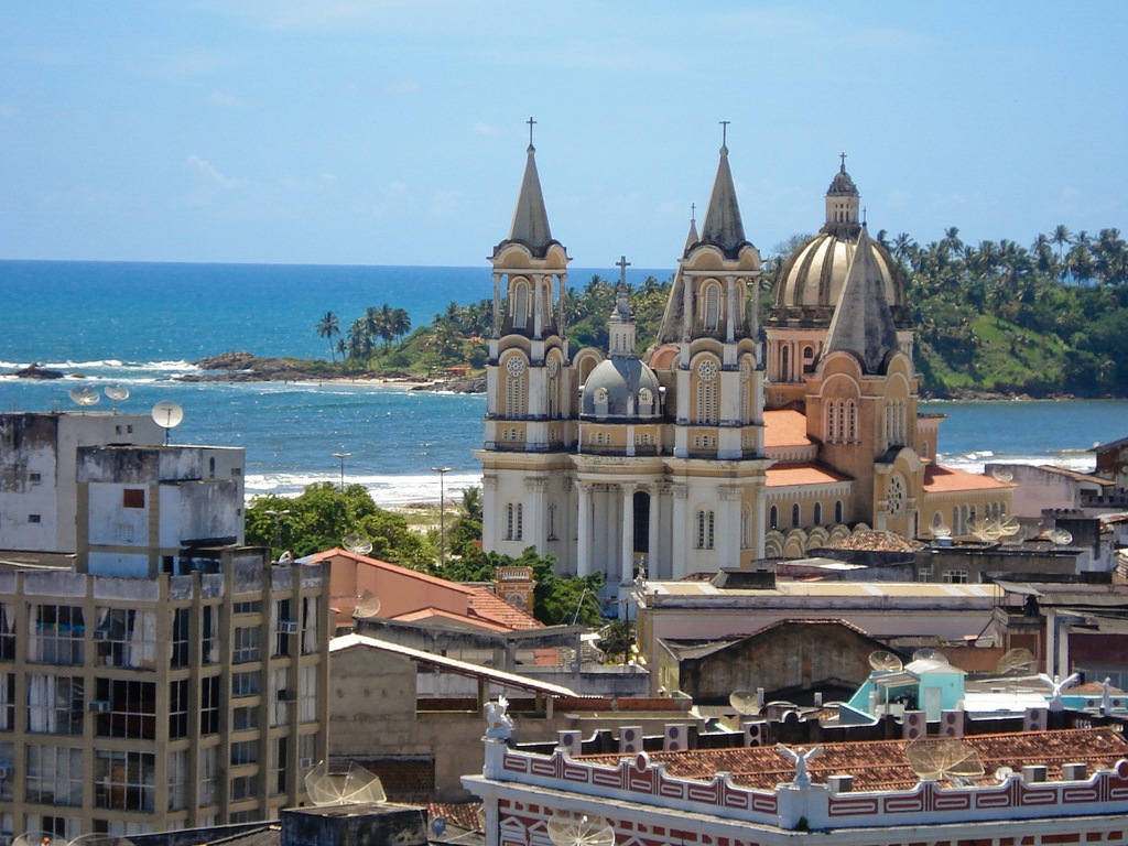 The city of Ilhéus in Bahia State.