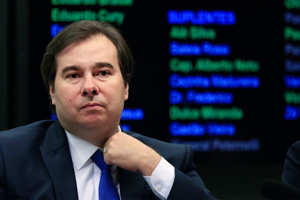 Rodrigo Maia, the president of the Chamber of Deputies.