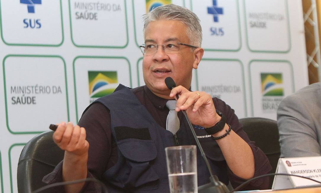 Wanderson de Oliveira, Ministry of Health's surveillance secretary.