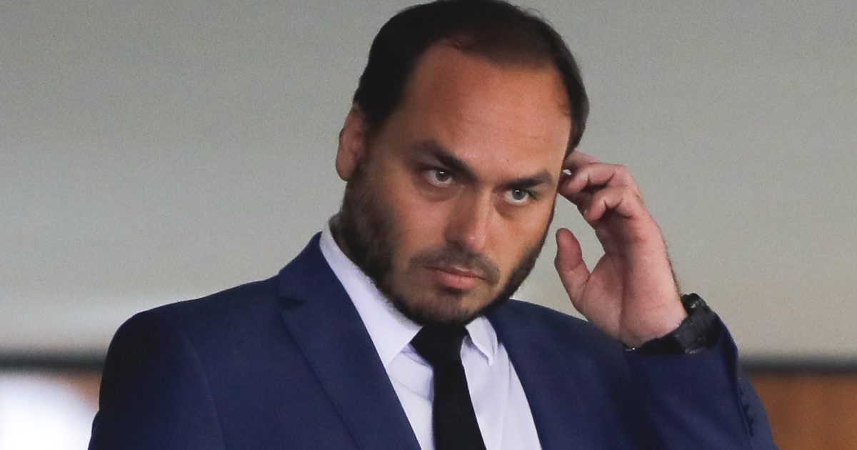 Rio de Janeiro city councilor, Carlos Bolsonaro, son of President Jair Bolsonaro.