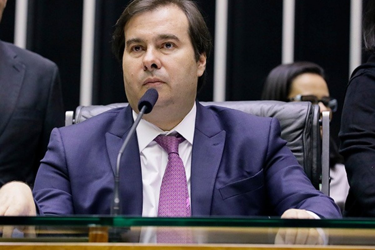 President of the Chamber of Deputies, Rodrigo Maia.