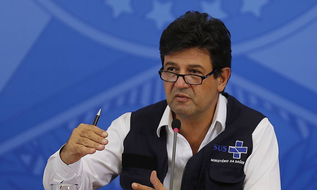 Brazilian Health Minister Luiz Henrique Mandetta.